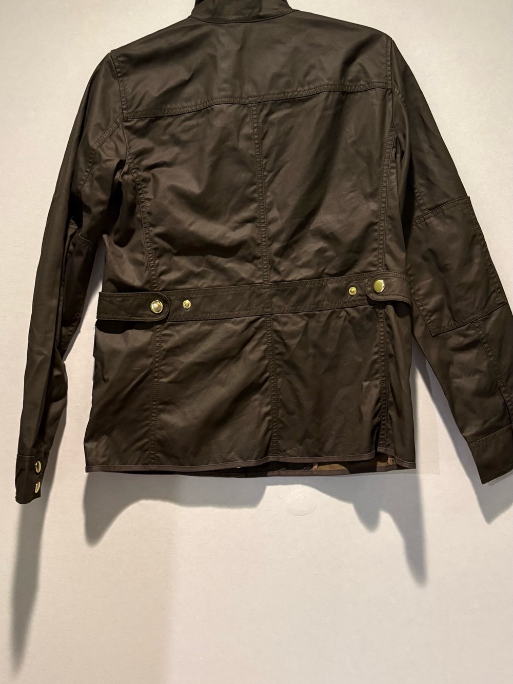 J. Crew - The Downtown Field Jacket, Coat. Size Small. Olive Green - Picture 8 of 16